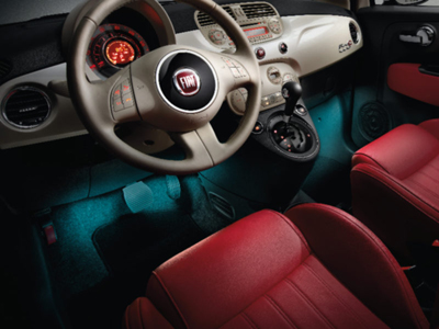 2012 Fiat 500-Sport Interior Lighting 82212347