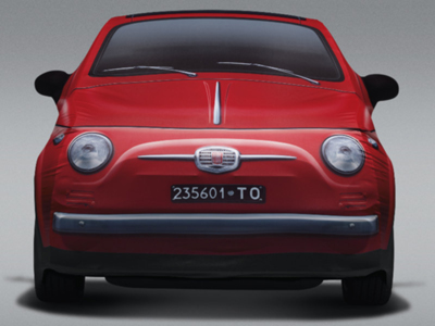 2012 Fiat 500-Pop Vehicle Cover, Full 82212747