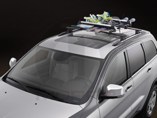 2014 Fiat 500L-Pop Ski and Snowboard Carrier, Roof-Mount TCS92725